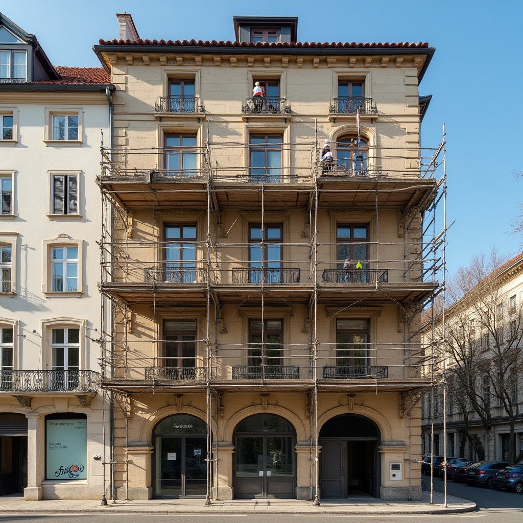 Reparaci贸n de Fachadas y Tejados